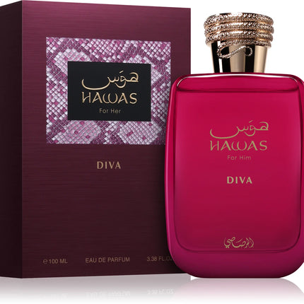 RASASI Hawas Diva Eau de Parfum for Women – Oriental Floral