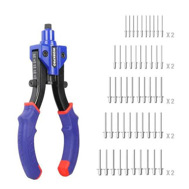  WORKPRO 5-in-1 Heavy Duty Riveter Set | WP225004