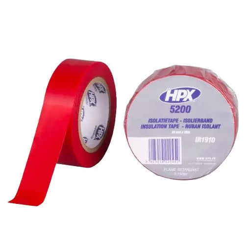 PVC Insulating tape - red 19mm x 10m hpx