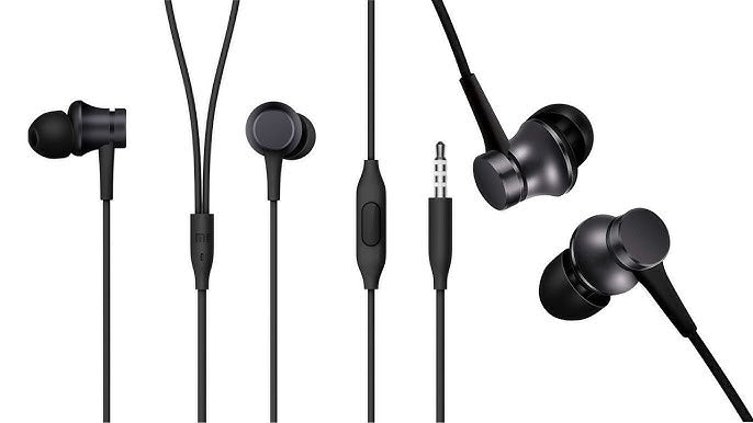 سماعات شاومي داخل الأذن (Mi In-Ear Headphones Basic) - صوت نقي مع ميكروفون مدمج وتصميم معدني متين سماعات شاومي داخل الأذن (Mi In-Ear Headphones Basic) - صوت نقي مع ميكروفون مدمج وتصميم معدني متين