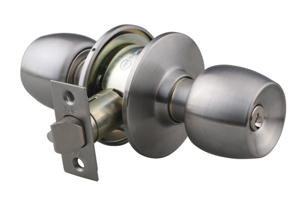 Yale Cylinder Door Lock - Silver Color