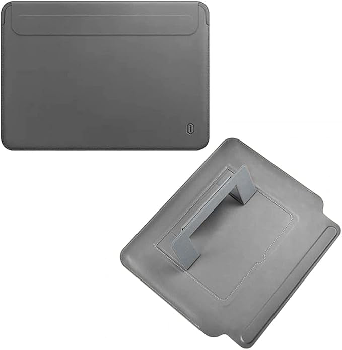 Skin Pro II Portable Stand PU Leather Laptop Sleeve with Magnetic Cover | 13.3