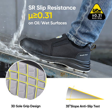 Safety Shoes From Builders Warehouse Breathable Work Shoes | L-7561