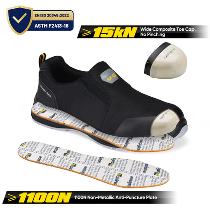 Safety Shoes From Builders Warehouse Breathable Work Shoes | L-7561