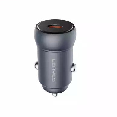   Lenyes CA54 PD30W Mini Car Charger –  Dark Blue
