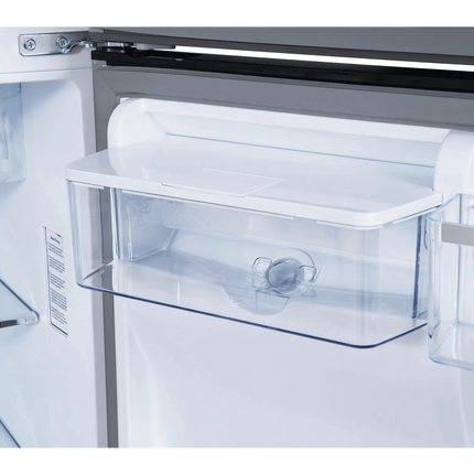 TCL P545TM Top Mount Refrigerator - No Frost - Multi Air Flow - Total Capacity 420L - Electronic Control - LED Lighting - Silver Steel