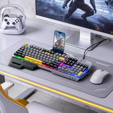 HOCO GM702 Vistoso Wired Gaming Keyboard - 104 Keys