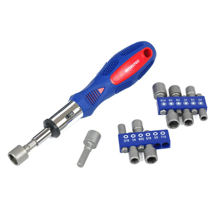 WORKPRO 130PC Screwdriver Set with Carrying Bag