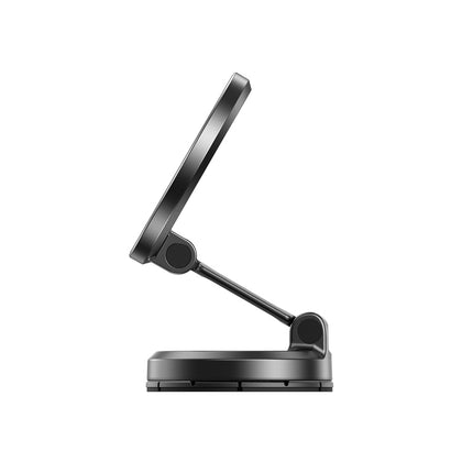 Joyroom JR-ZS505 Foldable MagSafe Magnetic Car Phone Mount - Dashboard and Desktop Stand - 360 Degree Rotation - Ultra-Strong N52 Magnets - Black