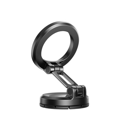 Joyroom JR-ZS505 Foldable MagSafe Magnetic Car Phone Mount - Dashboard and Desktop Stand - 360 Degree Rotation - Ultra-Strong N52 Magnets - Black