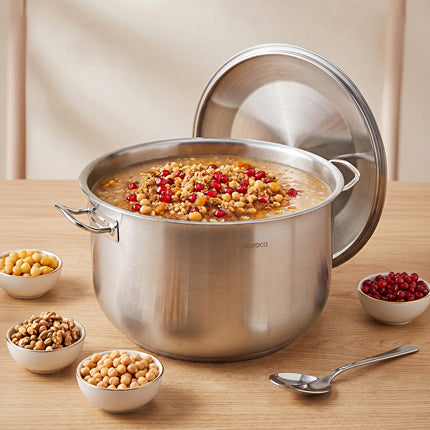 Karaca Nazen 34cm Stainless Steel Deep Pot
