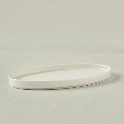 Karaca Stream Basic 25cm White Porcelain Dinner Plate