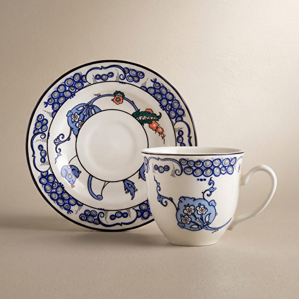 Karaca Iznik Hatai Stoneware Tea Cup 200ml