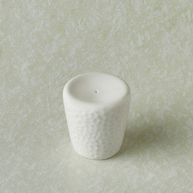 Karaca x Refika Pure White Round Porcelain Pepper Shaker
