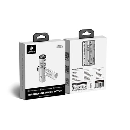  Lenyes AA105 RechargeableBatter- White