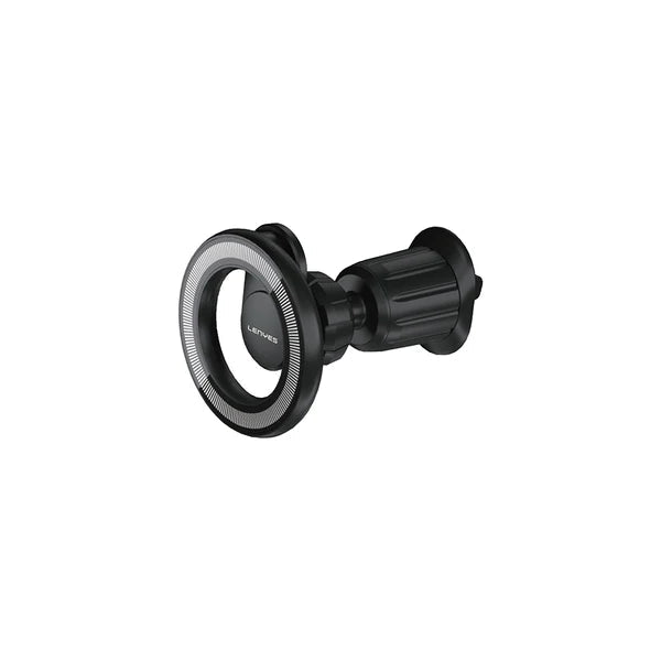 حامل هاتف للسيارة لينييس (Lenyes) موديل CR183 متوافق مع MagSafe - دوران 360 درجة - يثبت على التابلو والزجاج - قاعدة شفط قوية - لون أسود