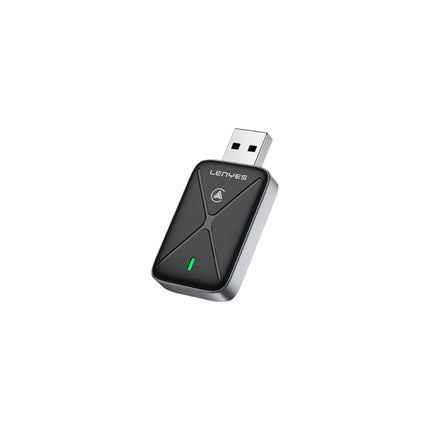Lenyes LCP01 Wireless CarPlay & Android Auto Adapter - Bluetooth 5.0 - USB Plug & Play - High-Speed 5GHz WiFi - Stable Connection - Black
