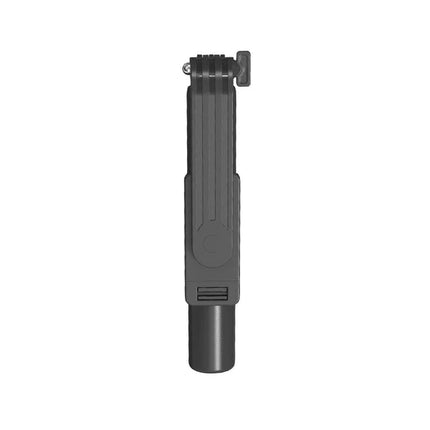 Lenyes LPH101 Tripod Selfie Stick with Integrated Ring Light - Bluetooth Remote Control - Adjustable Height - 3-Mode Dimmable Lighting - Foldable Design - Black