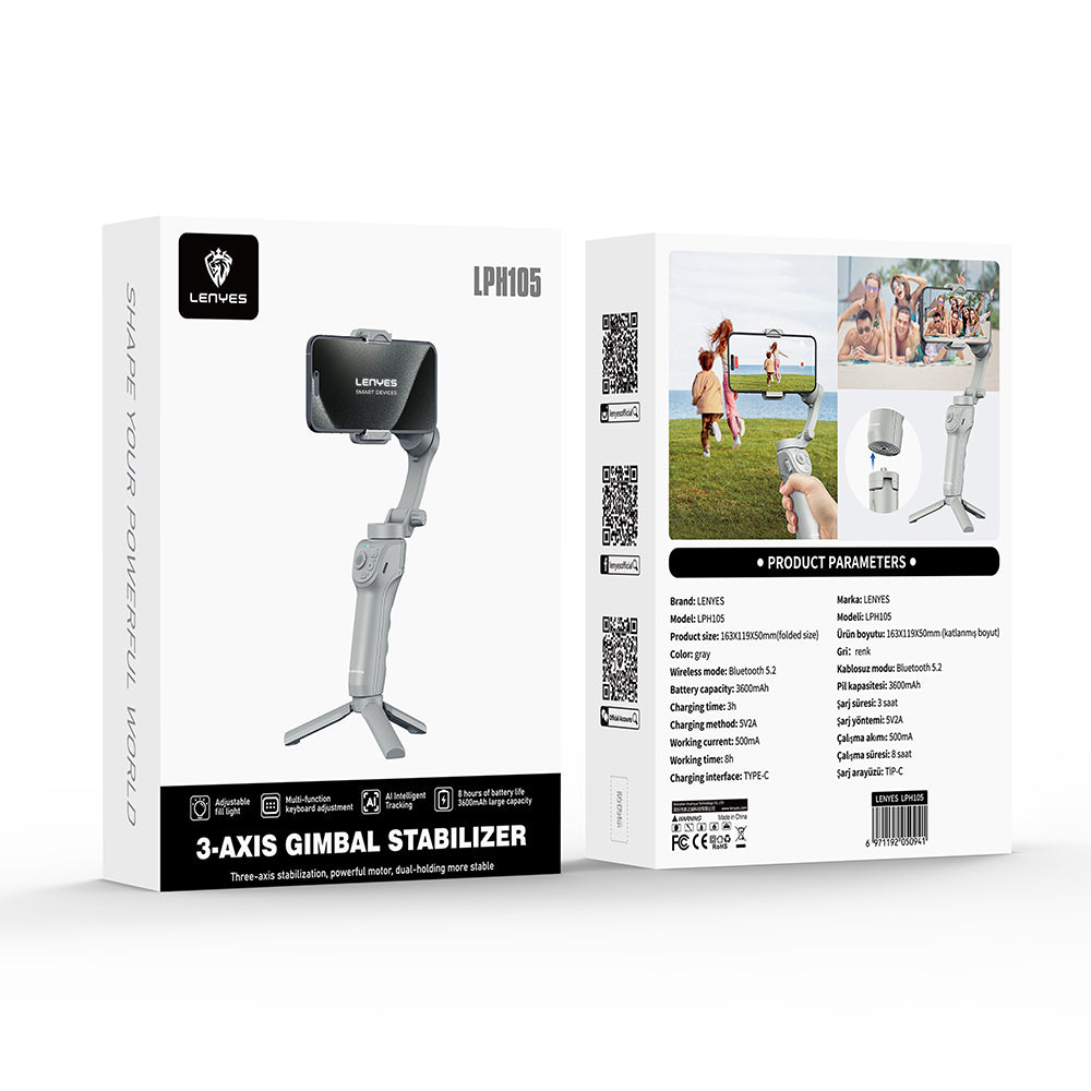 مثبت للهاتف من Lenyes LPH105 – لون أسود مثبت للهاتف من Lenyes LPH105 – لون أسود