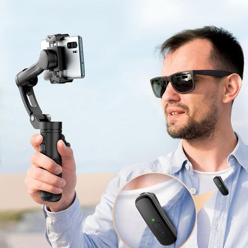 Lenyes LPH113 3-Axis Smartphone Gimbal Stabilizer - Smart Tracking - Foldable Design - Integrated Tripod - Long Battery Life - Black Lenyes LPH113 3-Axis Smartphone Gimbal Stabilizer - Smart Tracking - Foldable Design - Integrated Tripod - Long Battery Life - Black