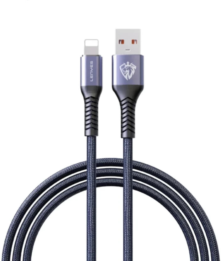 Lenyes LC510-I USB Type-A to Lightning Braided Data Cable Lenyes LC510-I USB Type-A to Lightning Braided Data Cable
