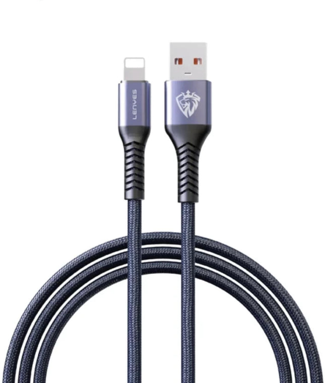 Lenyes LC510-I USB Type-A to Lightning Braided Data Cable