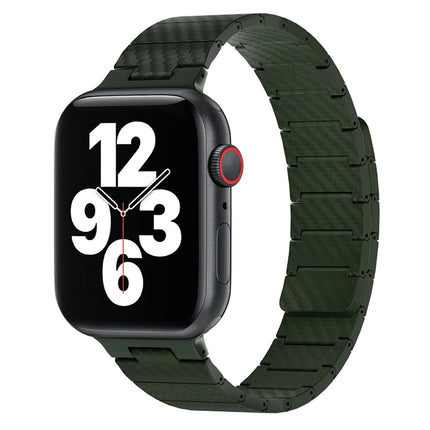 Carbon Fiber Pattern Magnetic Watch Band | 42/44/45/49MM