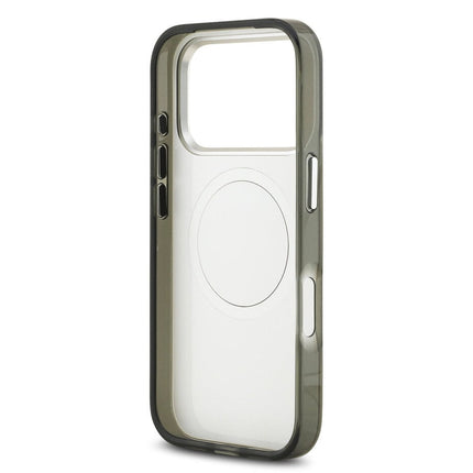 كفر مرسيدس بنز (Mercedes-Benz) ماج سيف طبقة مزدوجة مع شعار فينتاج للايفون 17 برو و17 برو ماكس - رمادي