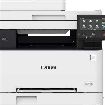 Canon i-SENSYS MF657Cdw 4-in-1 Colour Laser Printer - Print, Copy, Scan & Fax - 21ppm High Speed - 12.7cm Touch Screen - Duplex Scanning - Wi-Fi & Cloud Ready