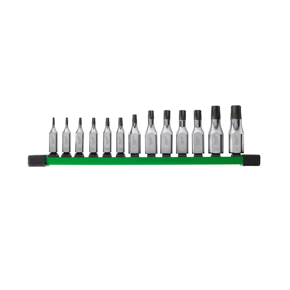 Milwaukee 13-Piece Torx Bit Socket Set - 1/4 Milwaukee 13-Piece Torx Bit Socket Set - 1/4
