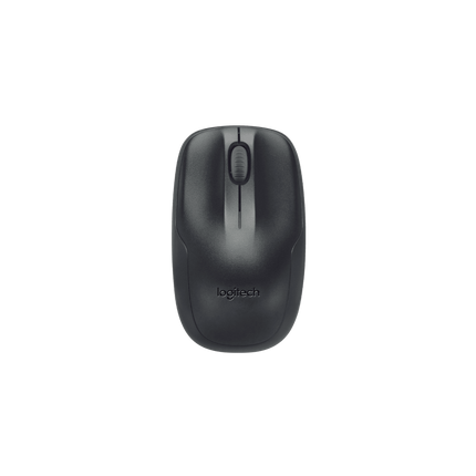 Logitech MK220 Wireless Keyboard and Mouse Combo - Compact Design - 2.4 GHz Reliable Connection - 24-Month Keyboard Battery Life - Black