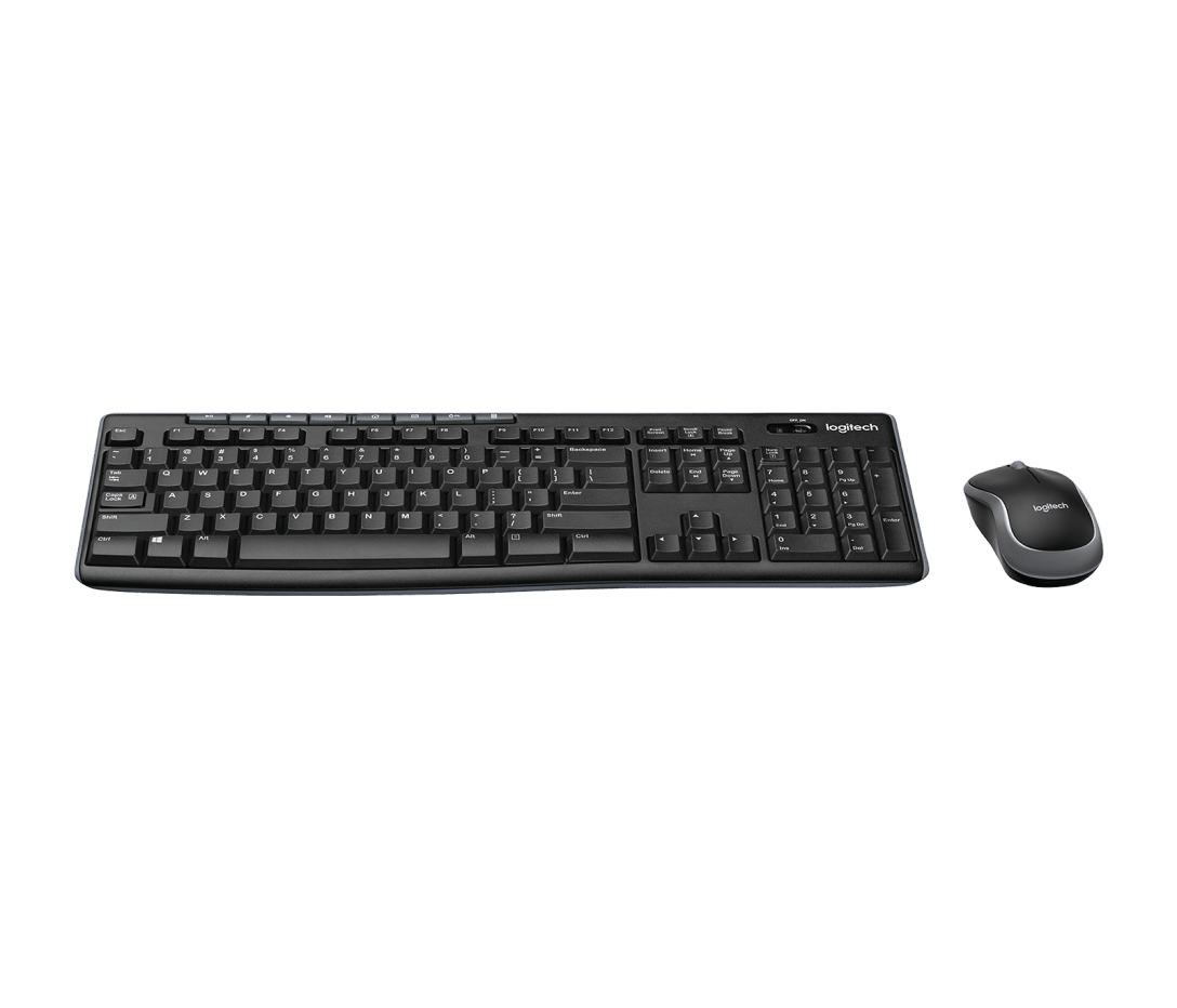 طقم لوحة مفاتيح وماوس لاسلكي لوجيتك (Logitech MK270) - حجم كامل - 8 مفاتيح وسائط مخصصة - اتصال لاسلكي موثوق - أسود طقم لوحة مفاتيح وماوس لاسلكي لوجيتك (Logitech MK270) - حجم كامل - 8 مفاتيح وسائط مخصصة - اتصال لاسلكي موثوق - أسود