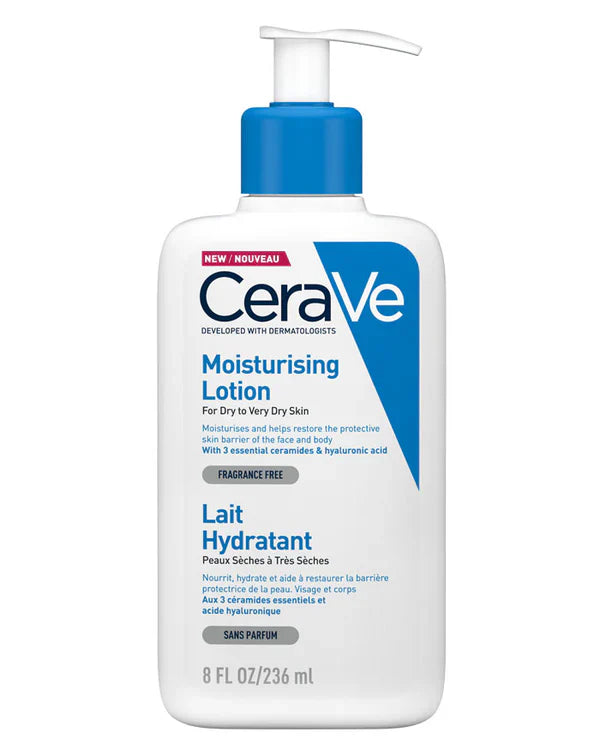 CeraVe Moisturizing Lotion 236ml - Ceramide & Hyaluronic