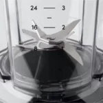 خلاط نيوتري بوليت سمارت تاتش كومبو 1500 واط، طقم 8 قطع مع برامج ذكية - أسود