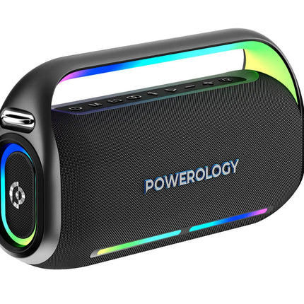 Powerology 150W TWS Karaoke Party Speaker with Wireless Mic & Remote