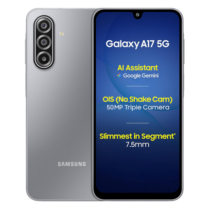 Samsung Galaxy A16 5G Smartphone - 8GB RAM - Black, Grey & Blue