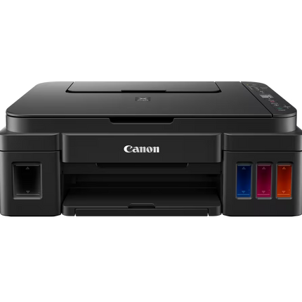 Canon PIXMA G3410 Wireless All-in-One Ink Tank Printer - Print, Copy, Scan - High Yield Refillable Tanks - Wi-Fi & Cloud Link Support - Black