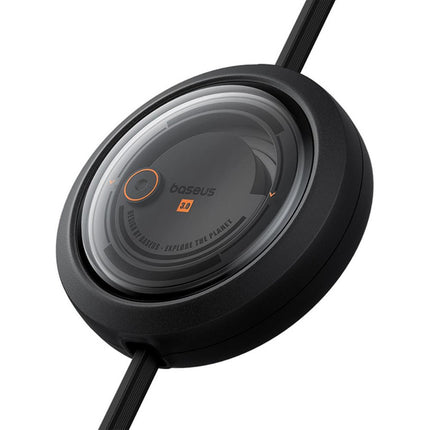 Baseus Free2Draw Retractable Crystal Fast Charging 3-in-1 Data Cable - 100W Power Delivery - USB to Type-C, Lightning, and Micro USB - Adjustable Length - 1.1 Meters