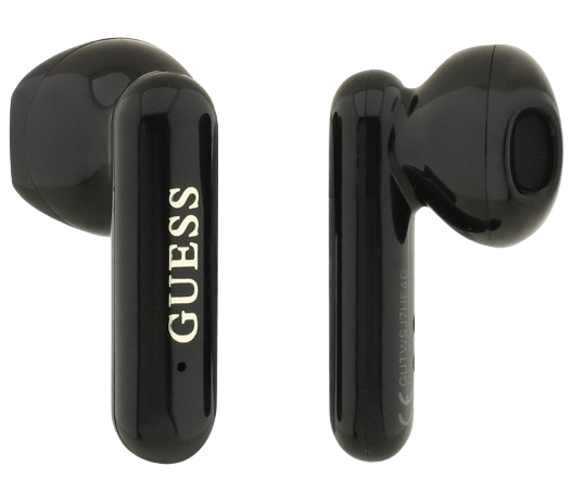 سماعات جيس (Guess) لاسلكية TWS مع تقنية ENC وشعار 4G - أبيض وأسود وزهري سماعات جيس (Guess) لاسلكية TWS مع تقنية ENC وشعار 4G - أبيض وأسود وزهري
