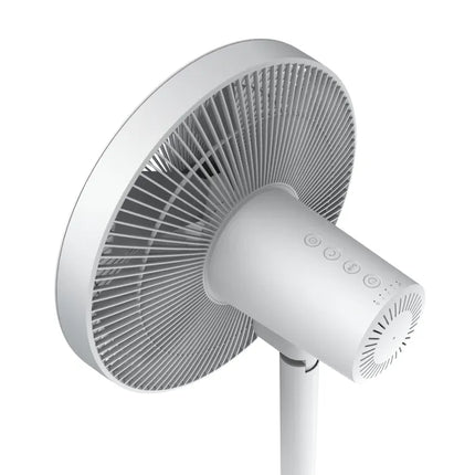مروحة شاومي الذكية (Mi Smart Standing Fan 2 Lite) - تدفق هواء قوي بـ 7 ريشات مع تحكم ذكي وتصميم قابل لتعديل الارتفاع