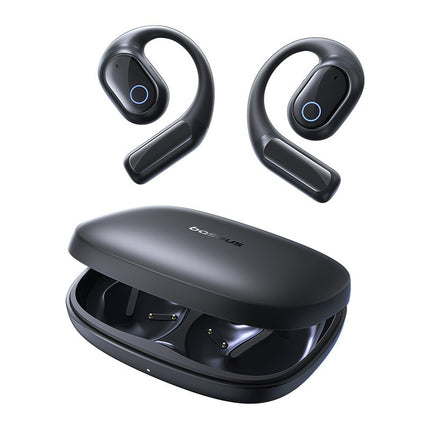 سماعات باسوس (Baseus Eli 10i Fit) لاسلكية - تصميم مفتوح للرأس (Open-Ear) - تثبيت رياضي محكم - تقنية ENC لصفاء المكالمات - مقاومة للعرق