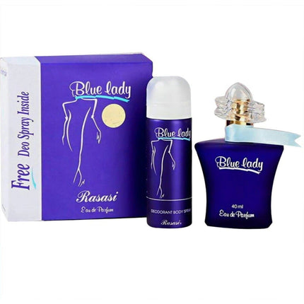 Rasasi Blue Lady EDT 40ml – Floral Perfume for Women