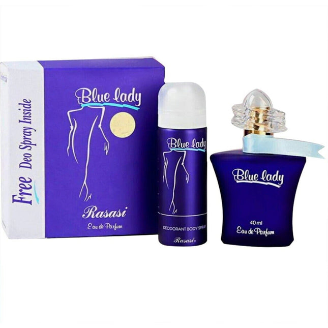 Rasasi Blue Lady EDT 40ml – Floral Perfume for Women