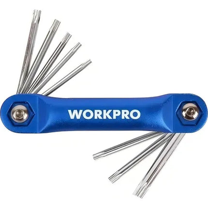 WORKPRO 8-Piece Folding Torx Key Set | W022019