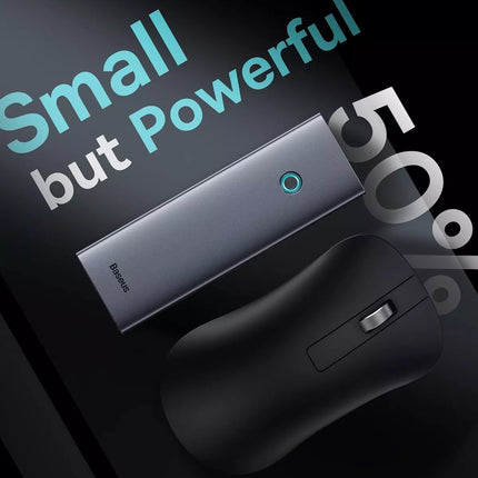 شاحن سيارة مغناطيسي باسوس CW01 لاسلكي - شحن MagSafe سريع بقوة 15 واط - منفذ USB-C مدمج بقوة 25 واط - تثبيت على فتحة المكيف بدوران 360 درجة - إضاءة محيطية - ثبات مغناطيسي فائق