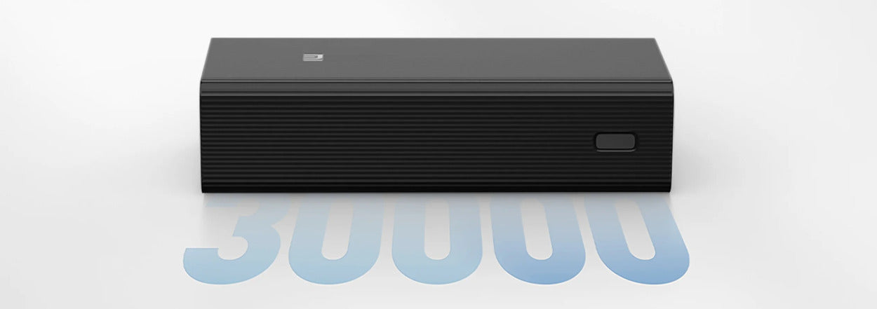 باور بنك Xiaomi بسعة 30000mAh وقدرة 18W — طاقة عالية للاستخدام الطويل باور بنك Xiaomi بسعة 30000mAh وقدرة 18W — طاقة عالية للاستخدام الطويل