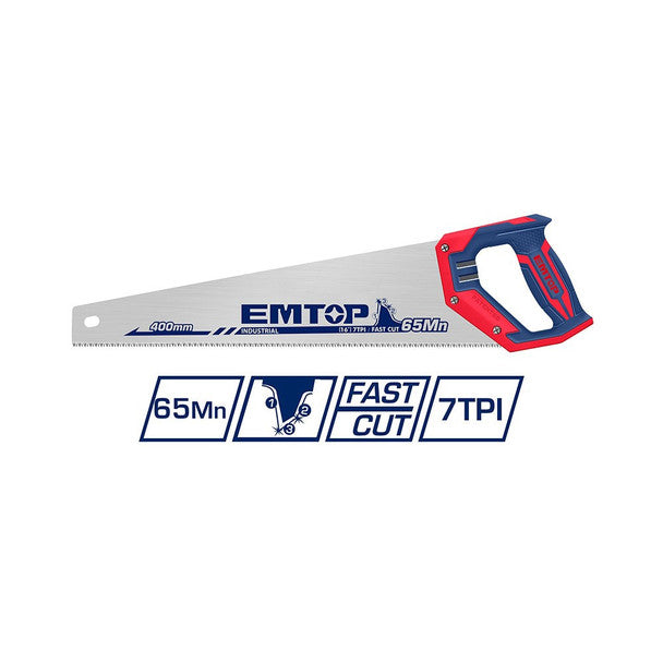 EMTOP EHAS4502 18 inche Hand Wood Saw 