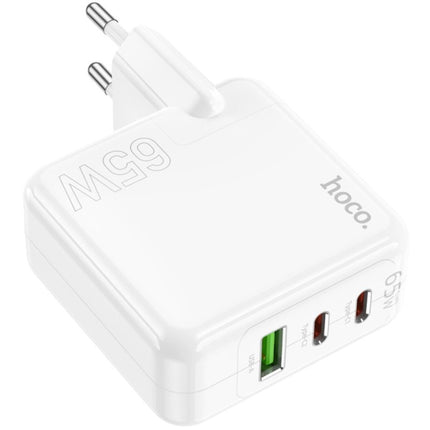 Hoco C115A 65W Fast Charger 3-Port USB-C PD & USB-A EU