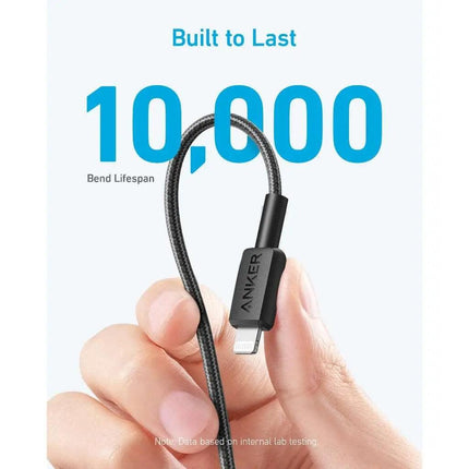 Anker USB-C to Lightning Nylon Braided Cable 3ft