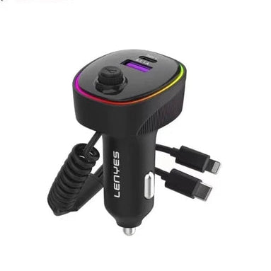 Lenyes CA903 Car Charger – White 